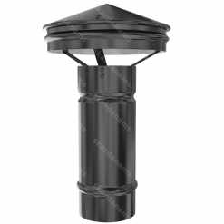 Roof vent cap type 5. Chimney from protection from precipitation.